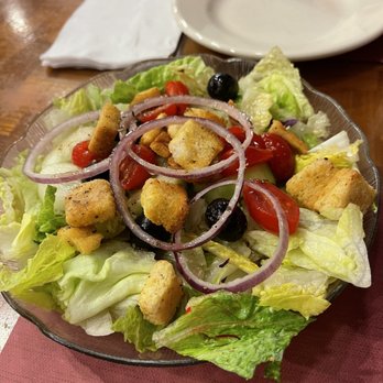 Red Rose - Side salad with house dressing - Pizza Near Me - Springfield, Massachusetts