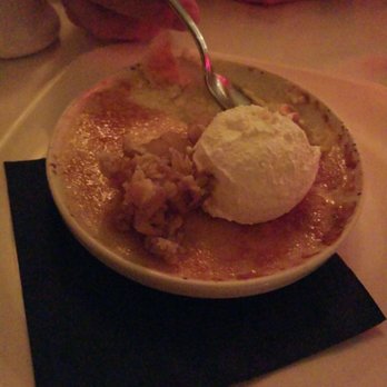 Roxy Restaurant & Bar - Creme Brule with Apple crisp - Bars Near Me - Reno, Nevada Roxy Restaurant & Bar - Creme Brule with Apple crisp - Bars Near Me - Reno, Nevada