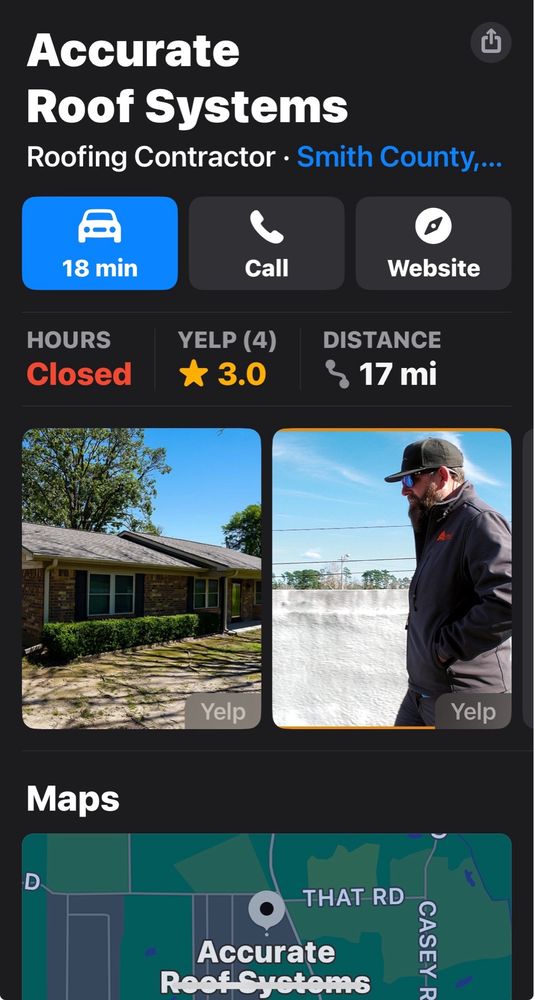 Slide of Accurate Roof Systems