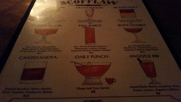 Menu photo 4 Scofflaw Chicago, IL