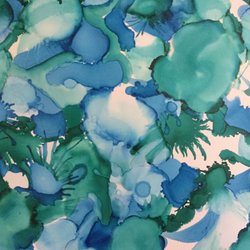 Elizabeth's Art Studio - Abstract using alcohol inks.