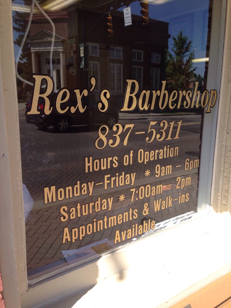 REX’S BARBER SHOP Updated August 2024 12 Reviews 1 W Waterloo St