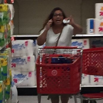 Target - This crazy lady is screaming profanities and making verbal threats. - Department Stores Near Me - Rowland Heights, California
