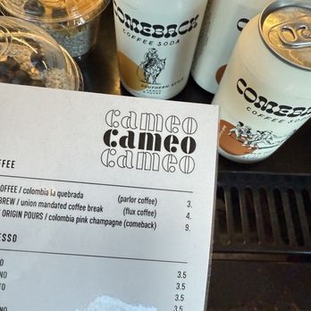 Cameo - Memphis comeback coffee soda in DC - Coffee & Tea Near Me - Washington, DC, District of Columbia