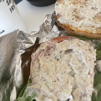 Daily Grind - Chicken Salad (supposedly) sandwich - Coffee & Tea Near Me - Baltimore, Maryland