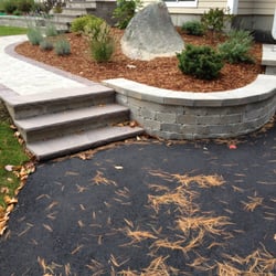 Sutton Paving - Newly installed walkway AFTER Sutton Paving.