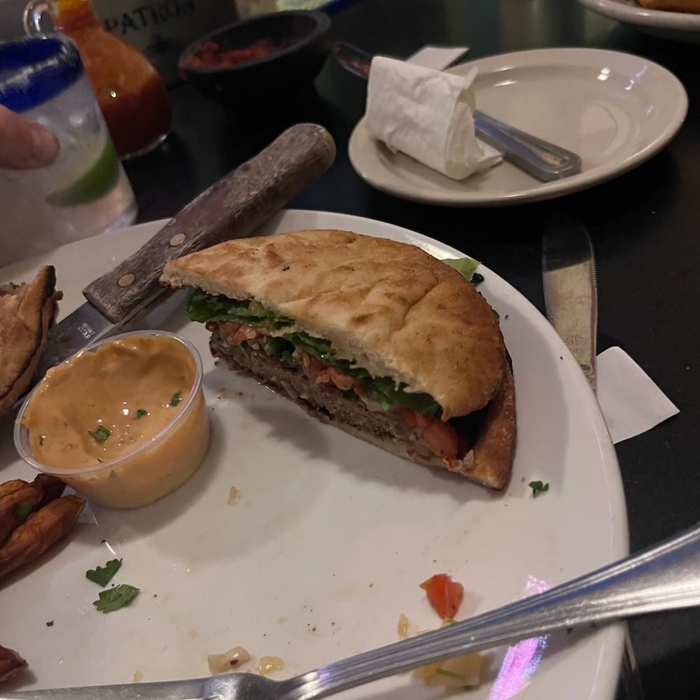 Overcooked Mexican burger Overcooked Mexican burger