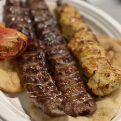 Shishkabob Mediterranean Cuisine - Joojeh Sultani with Koubideh Side