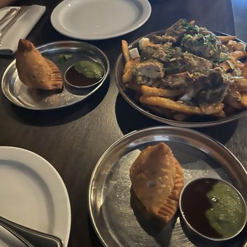 Badmaash - Downtown LA - SAMOSA - BUTTER CHICKEN and SAMOSA - POTATO & PEA,m - Indian Near Me - Los Angeles, California Badmaash - Downtown LA - SAMOSA - BUTTER CHICKEN and SAMOSA - POTATO & PEA,m - Indian Near Me - Los Angeles, California