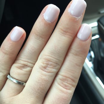 K Nails & Spa - Terrible gel manicure. Polish on my skin and all over the cuticles. Looks like a young child did this, not a paid professional. - Nail Salons Near Me - Minneapolis, Minnesota
