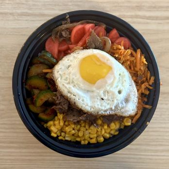 Koco Korean Fried Chicken & Croffles - Beef Bulgogi Bibimbap - Korean Near Me - Virginia Beach, Virginia