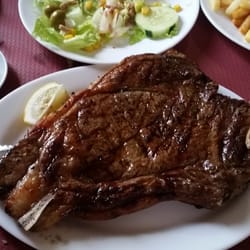 Restaurant Inta - Für den kleinen Hunger zwischendurch... ein Ochsenkotelett.. Chulleton de buey...