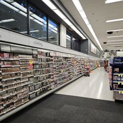 Inside the store.