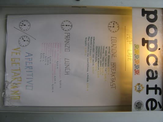 Menu photo 4 Pop Café Florence, FI