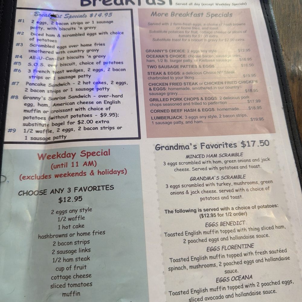 Menu Menu