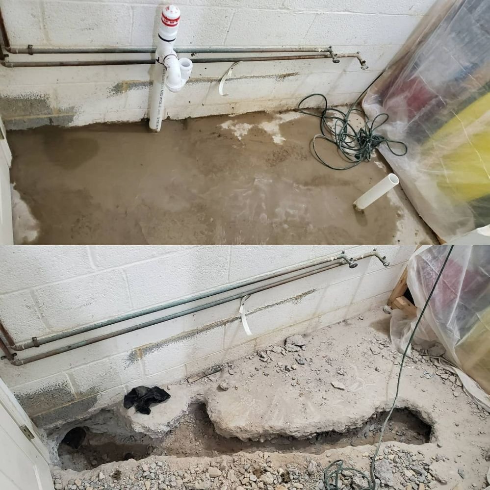 Slide of M4K Plumbing Drain & Services