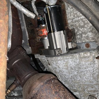Wilson and Wrenches - Old starter had a bad connection, so we took out the old out and installed in the new starter! - Auto Repair Near Me