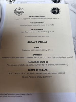 Menu photo 2 Terun Pizza Palo Alto, CA