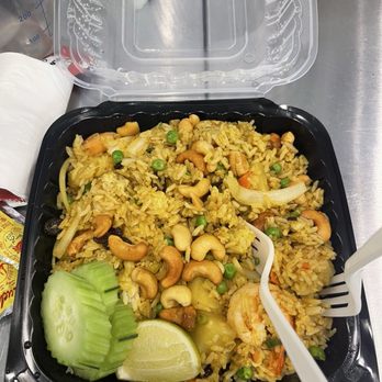 Narai Thai Cuisine - Pineapple Shrimp Fried Rice - Thai Near Me - Downey, California Narai Thai Cuisine - Pineapple Shrimp Fried Rice - Thai Near Me - Downey, California
