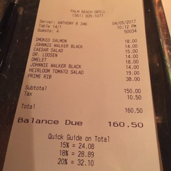 Palm Beach Grill - Our lunch today at a poolside restaurant at The Breakers cost more. - New American Near Me - Palm Beach, Florida Palm Beach Grill - Our lunch today at a poolside restaurant at The Breakers cost more. - New American Near Me - Palm Beach, Florida