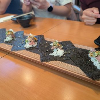 Daisho Sushi Lounge - A5 Wagyu Uni Mini Hand Roll - Sushi Bars Near Me - Las Vegas, Nevada Daisho Sushi Lounge - A5 Wagyu Uni Mini Hand Roll - Sushi Bars Near Me - Las Vegas, Nevada