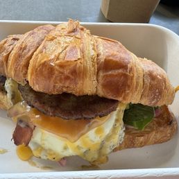 Loaded Breakfast Sandwich Loaded Breakfast Sandwich