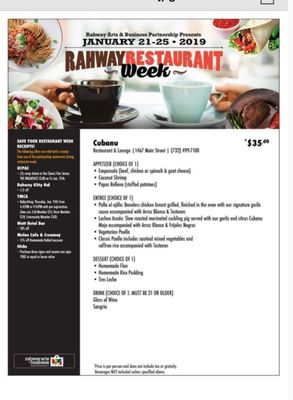 Menu photo 3 CubaNu Restaurant & Lounge Rahway, NJ