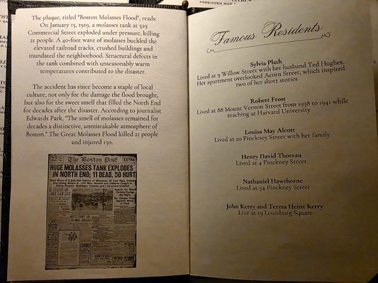 Menu photo 1 1928 Beacon Hill Boston, MA