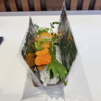 Temaki Bar - $20 uni hand roll, very little uni - Sushi Bars Near Me - San Jose, California Temaki Bar - $20 uni hand roll, very little uni - Sushi Bars Near Me - San Jose, California