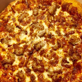 Raven Pizza - Got Bacon and Italian sausage. WOW! Just Wow! - Pizza Near Me - Parrish, Florida Raven Pizza - Got Bacon and Italian sausage. WOW! Just Wow! - Pizza Near Me - Parrish, Florida