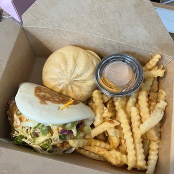 Bao'd Up - Sunset Valley - Chicken Combo - Asian Fusion Near Me - Sunset Valley, Texas