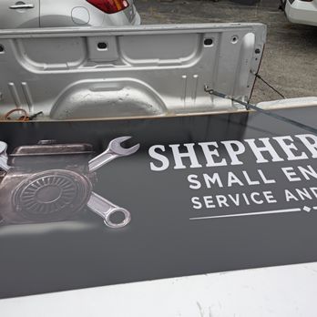 Justice Graphics - 4x8 metal sign with business logo - Screen Printing/T-Shirt Printing Near Me - Athens, Illinois Justice Graphics - 4x8 metal sign with business logo - Screen Printing/T-Shirt Printing Near Me - Athens, Illinois