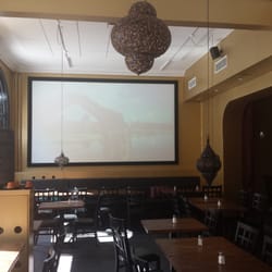Taste of India - Big projector screen
