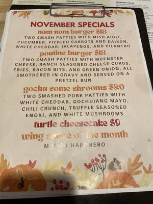 Menu photo 4 Northern Taphouse Woodbury, MN