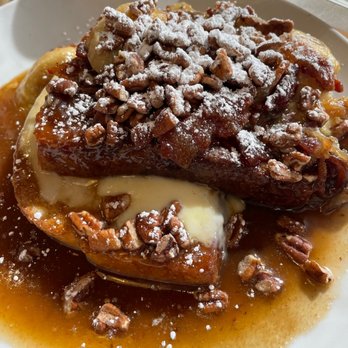 Buttermilk - Stuffed Banana Bourbon French Toast was like crack! YUM!! - Coffee & Tea Near Me - Geneva, Illinois Buttermilk - Stuffed Banana Bourbon French Toast was like crack! YUM!! - Coffee & Tea Near Me - Geneva, Illinois