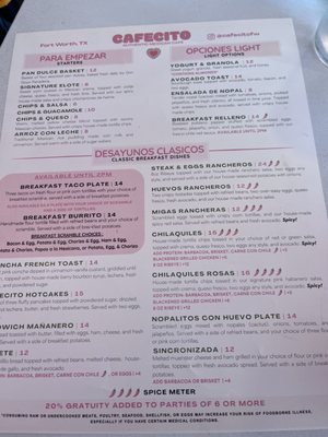 Menu photo 3 Cafecito Fort Worth, TX Menu photo 3 Cafecito Fort Worth, TX