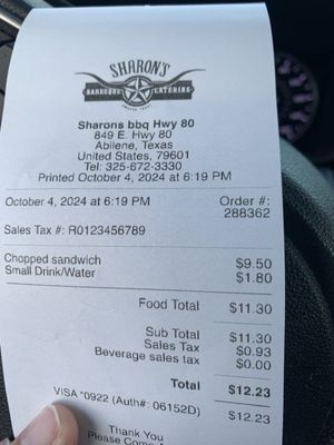 Sharon's Barbeque & Catering