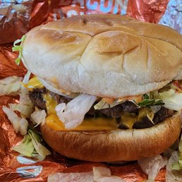 Double spicy papa burger Double spicy papa burger