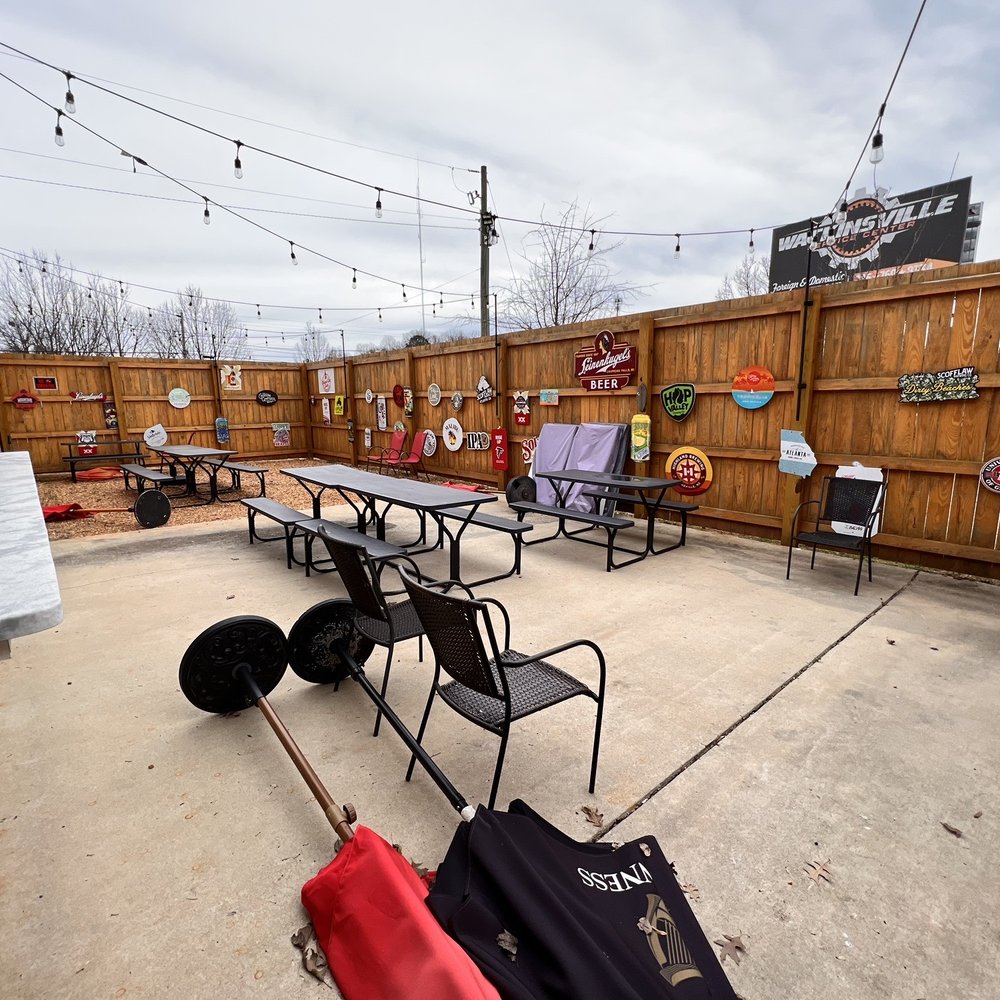 Classic City Eats - tables and umbrellas on a patio - Southern Near Me - Watkinsville, Georgia Classic City Eats - tables and umbrellas on a patio - Southern Near Me - Watkinsville, Georgia