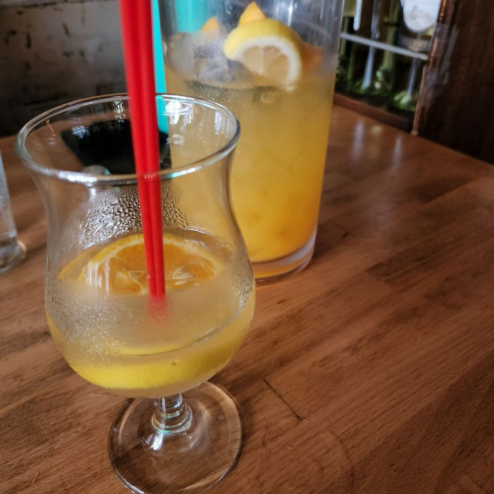 Belli Osteria - Peach sangria pitcher - Italian Near Me - Brooklyn, New York