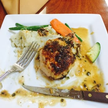 Garlic City Cafe - Couldn't finish the pork chop - way too big! Not that I was complaining. :) - American Near Me - Gilroy, California