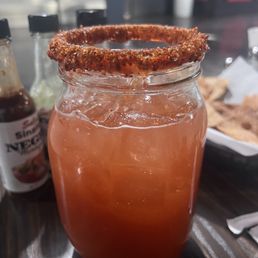 Sold as Michelada but taste like Clamato juice Sold as Michelada but taste like Clamato juice