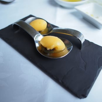 Pilu at Freshwater - Orange and Olive Sorbet - Italian Near Me - Freshwater, NSW
