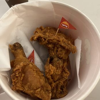 Jollibee - Half spicy& regular chicken - Fast Food Near Me - Pembroke Pines, Florida