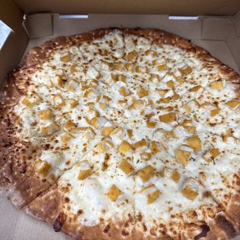 Papa Joe's Pizza - Alfredo white sauce pizza - Pizza Near Me - Riverside, California