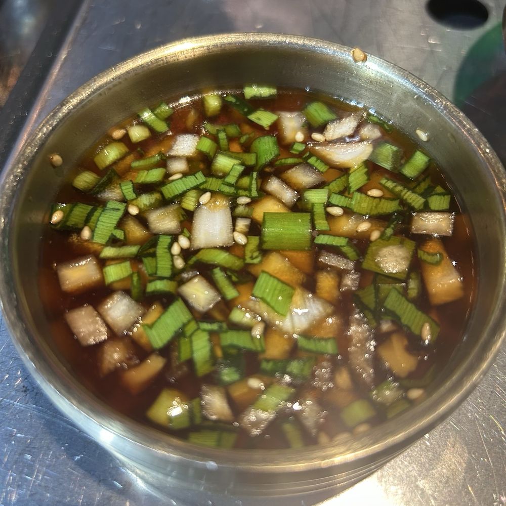 Korean Garden - Soy dipping sauce - Korean Near Me - Suwanee, Georgia