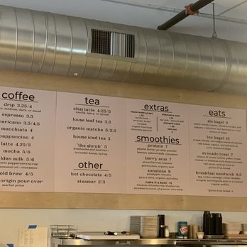 Seven Sisters Coffee - Menu - Coffee & Tea Near Me - San Luis Obispo, California