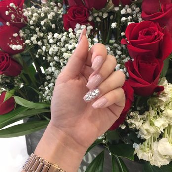 Quality Nails & Spa - Done by the lovely Tina!!! Getting lots of compliments on these beauties - Nail Salons Near Me - Long Beach, California