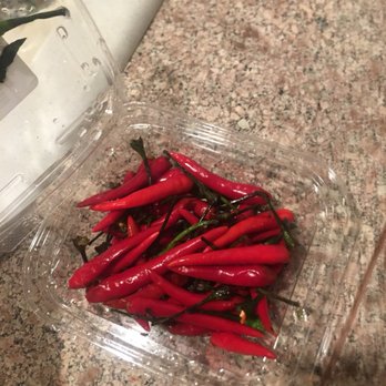 Kam Man Marketplace - Whole package of peppers with mold - International Grocery Near Me - Quincy, Massachusetts