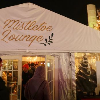 Cherry Creek Holiday Market - The market had a new holiday pop-up bar, the Mistletoe Lounge that we checked out after shopping. - Festivals Near Me - Denver, Colorado